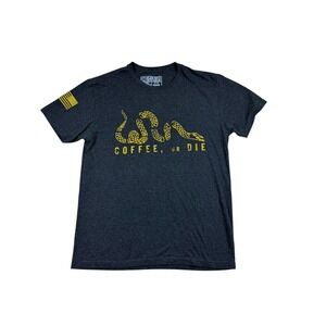 Black Rifle Coffee Company Mens Coffee Or Die Graphic Tee black Medium